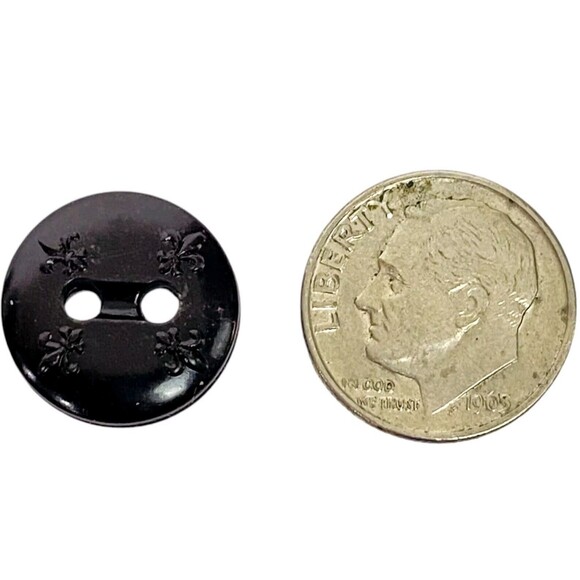 Vintage Boy Scout Uniform Buttons 2-Hole Plastic Replacement Shirt Sleeve Set - Picture 4 of 5